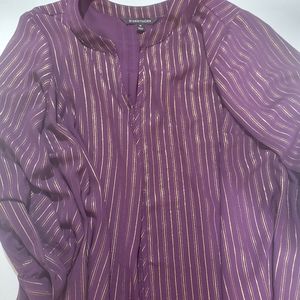 Plum blouse